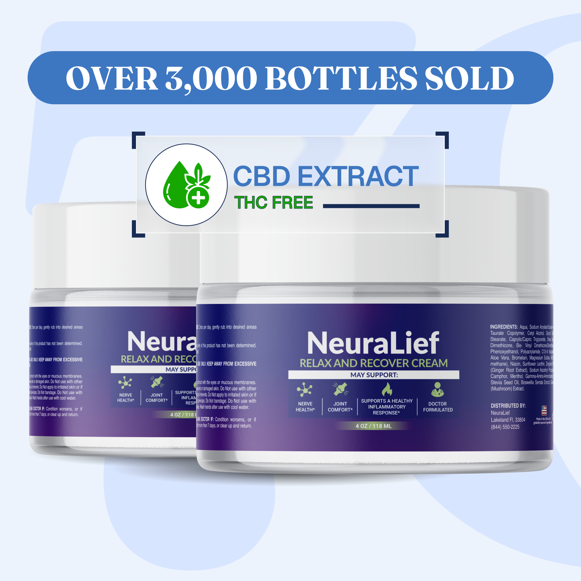 NeuraLief CBD - Relief Cream