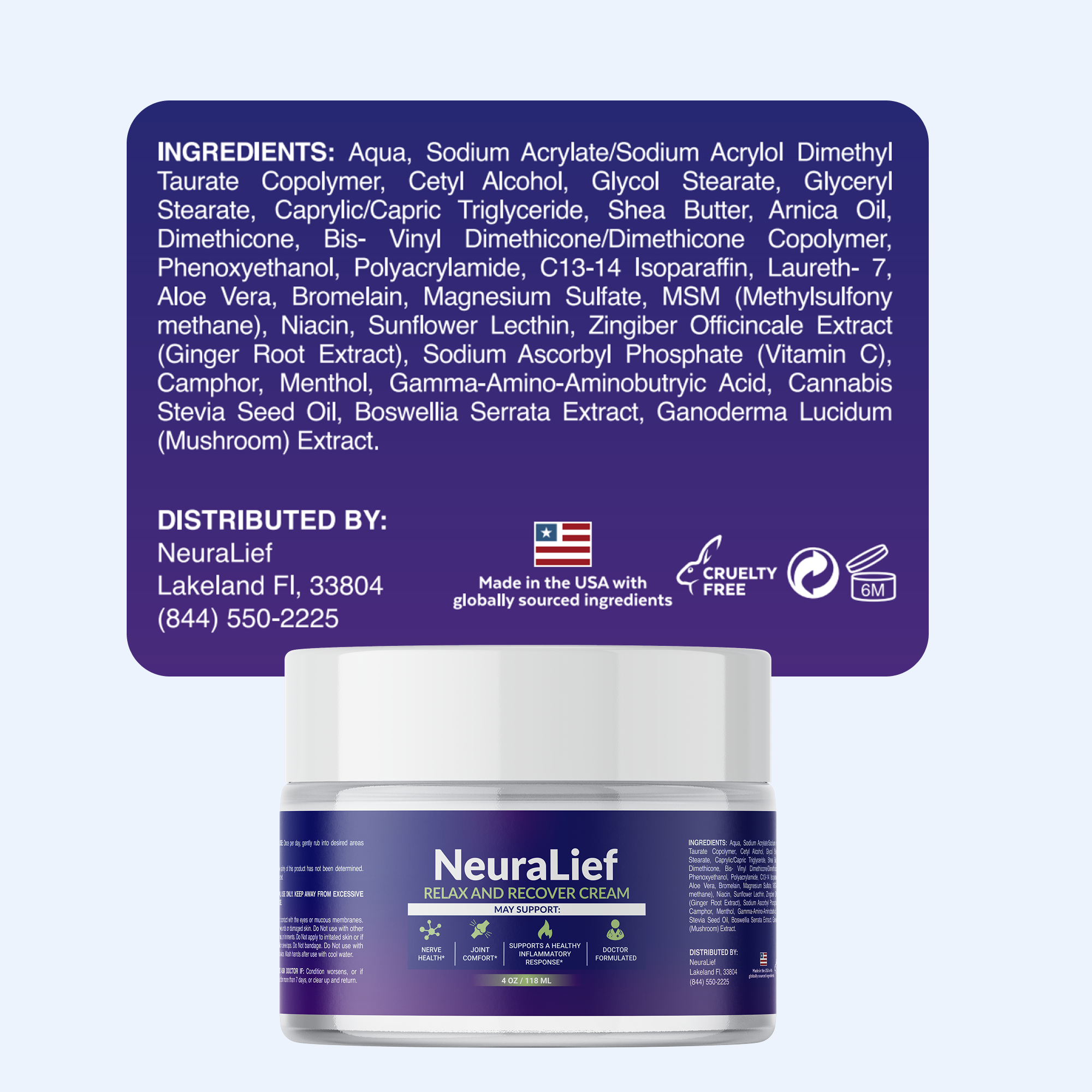 NeuraLief CBD - Relief Cream